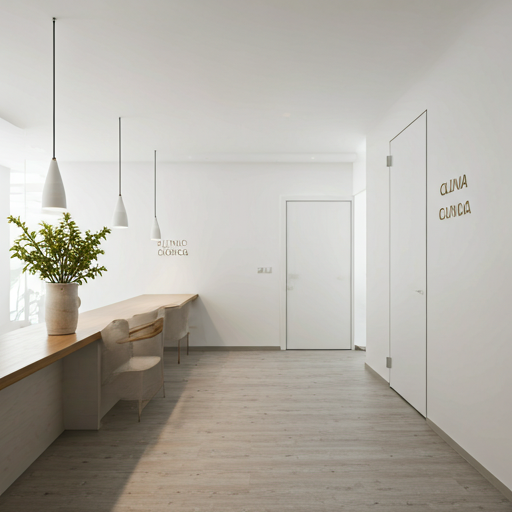 Interior da clínica